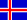 Flagge von Island