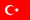 Türkei Flagge von Türkei